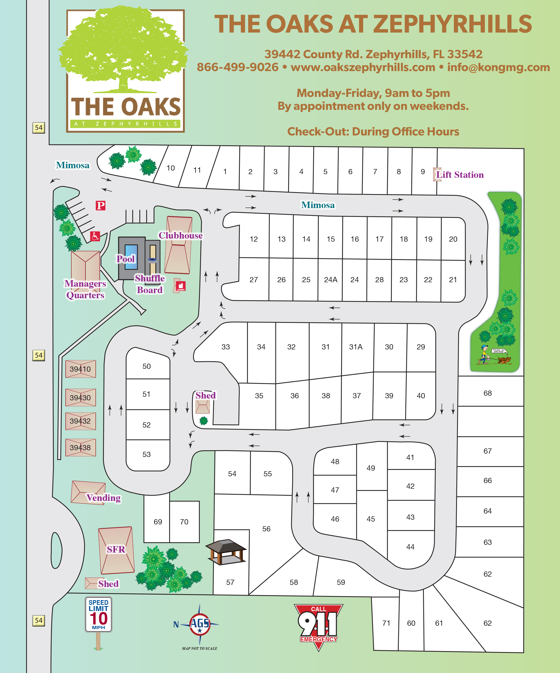 RV Community in Central Florida The Oaks at Zephryhills